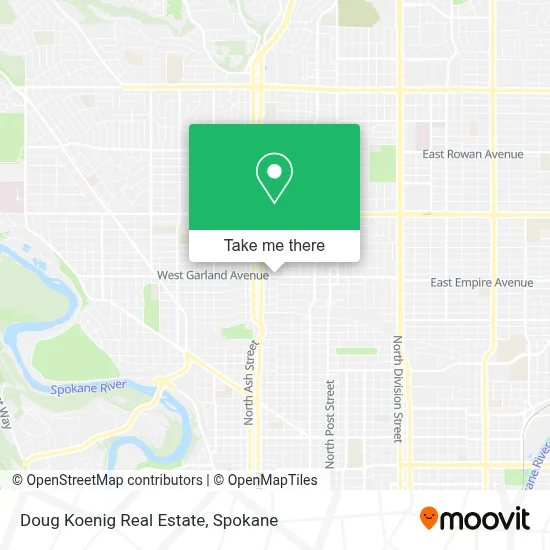 Doug Koenig Real Estate map