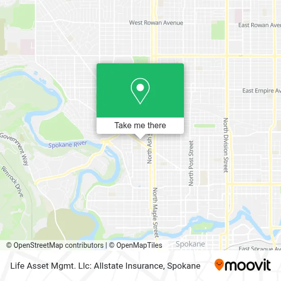 Life Asset Mgmt. Llc: Allstate Insurance map