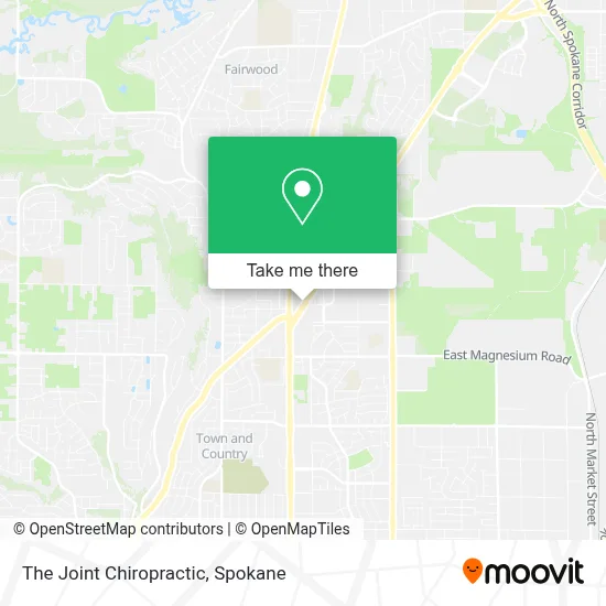 The Joint Chiropractic map