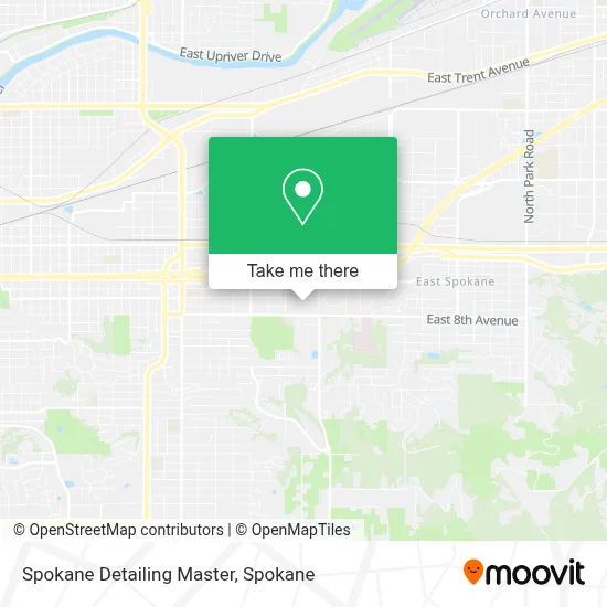 Spokane Detailing Master map
