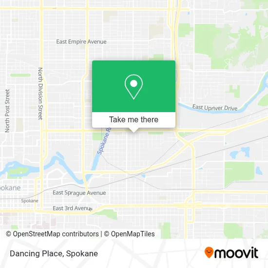 Dancing Place map