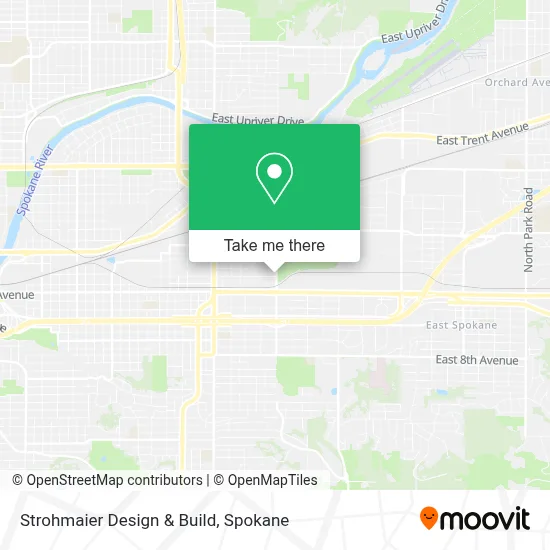 Strohmaier Design & Build map