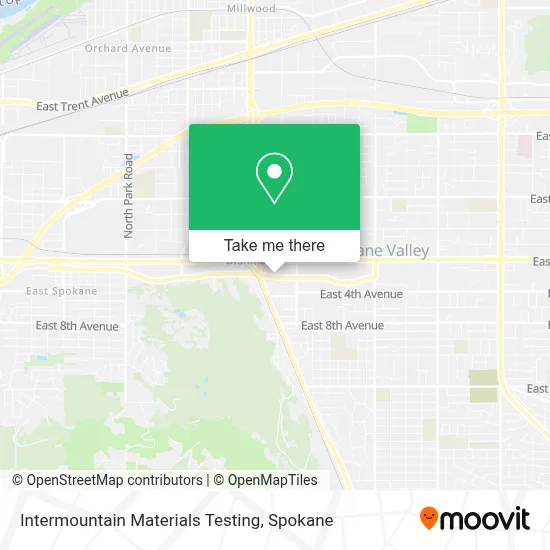 Mapa de Intermountain Materials Testing
