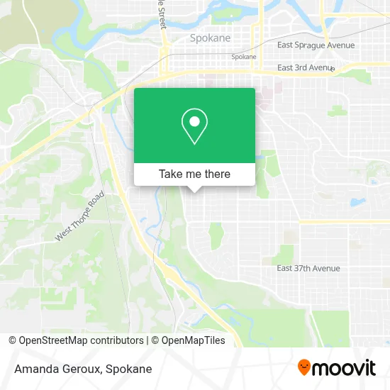 Amanda Geroux map