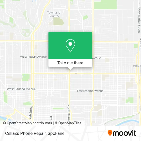 Cellaxs Phone Repair map