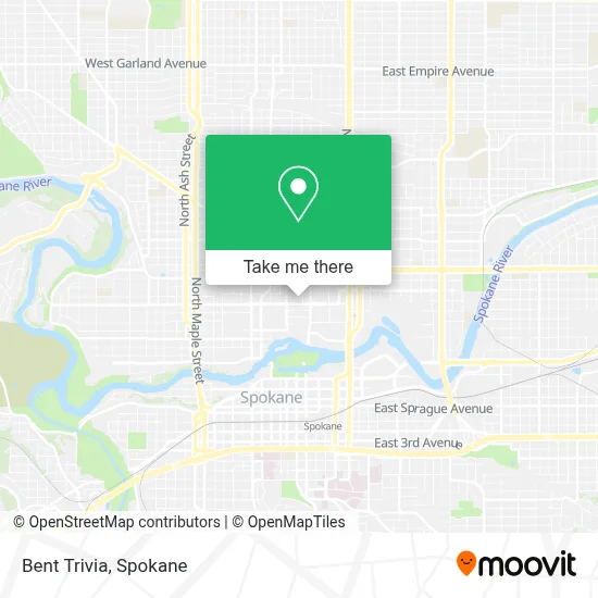 Bent Trivia map