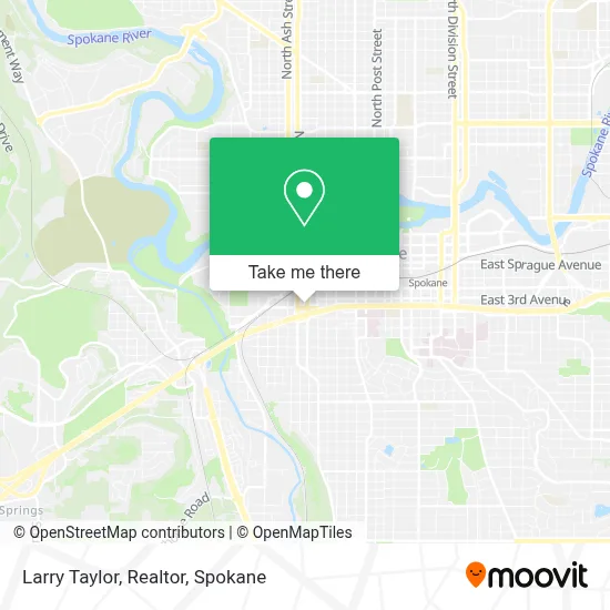 Larry Taylor, Realtor map