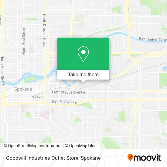 Goodwill Industries Outlet Store map