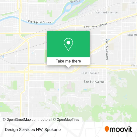 Design Services NW map