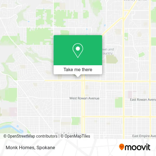 Monk Homes map