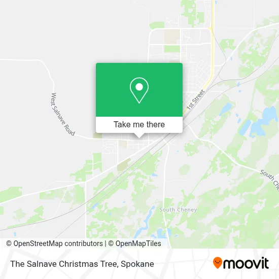 The Salnave Christmas Tree map