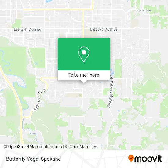 Butterfly Yoga map