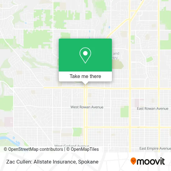 Zac Cullen: Allstate Insurance map