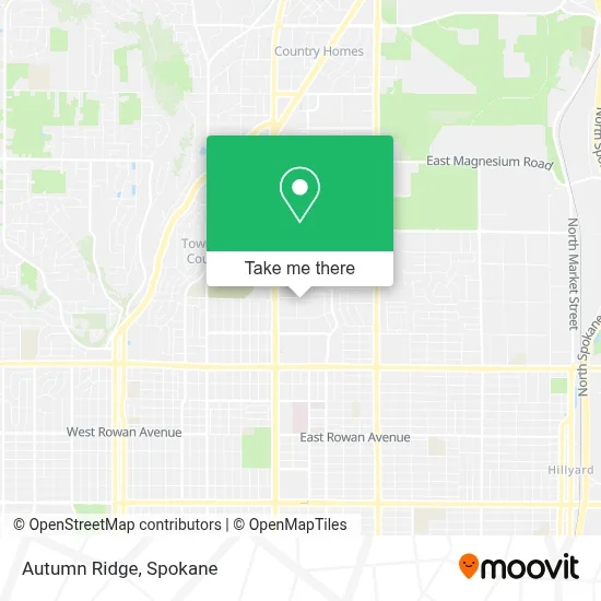 Autumn Ridge map