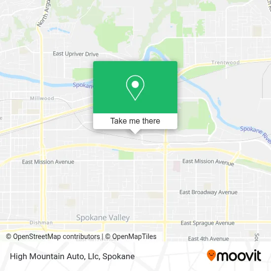 High Mountain Auto, Llc map