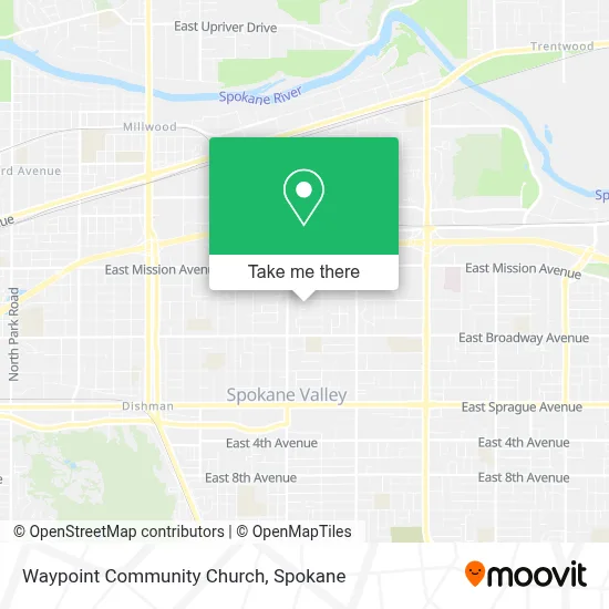 Waypoint Community Church map