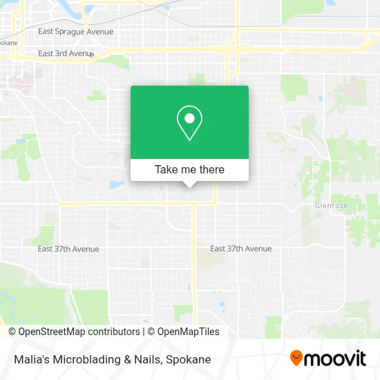 Malia's Microblading & Nails map