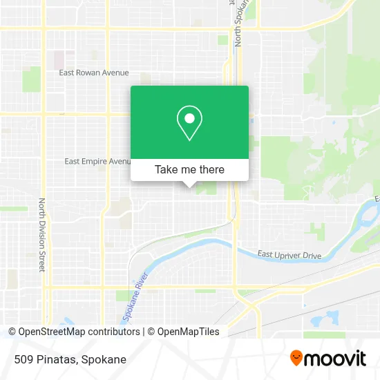 509 Pinatas map