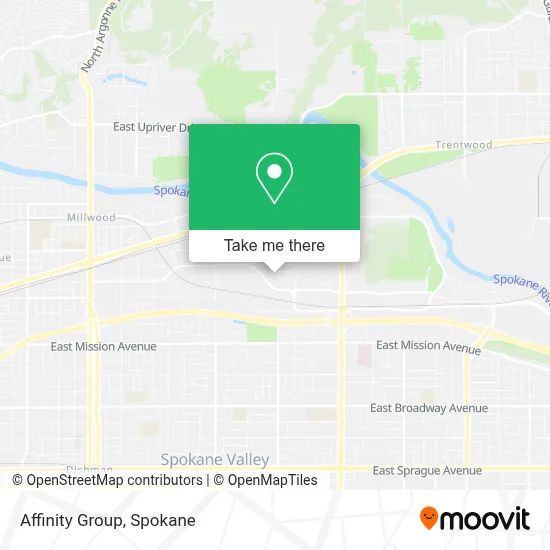 Affinity Group map