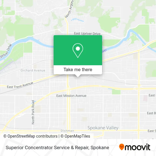 Superior Concentrator Service & Repair map
