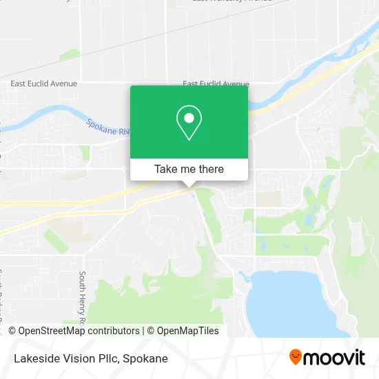 Lakeside Vision Pllc map