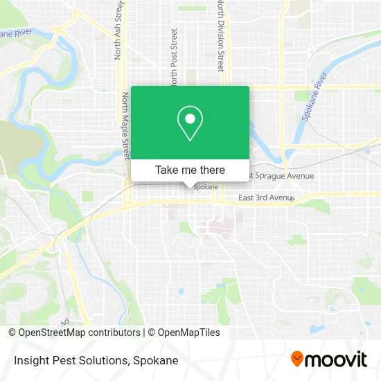 Mapa de Insight Pest Solutions