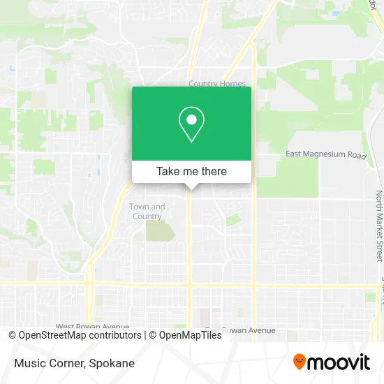 Music Corner map