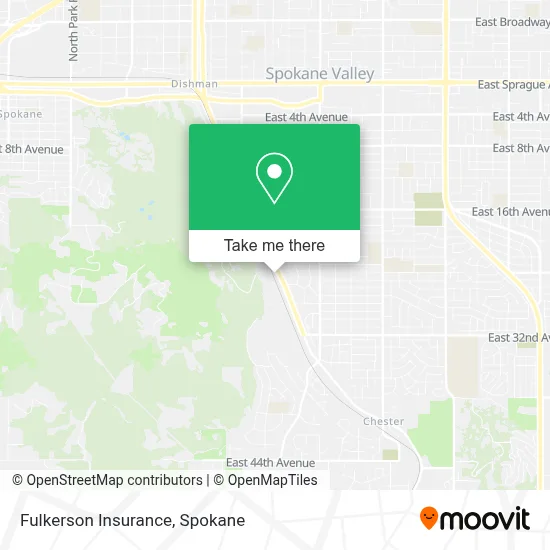 Fulkerson Insurance map