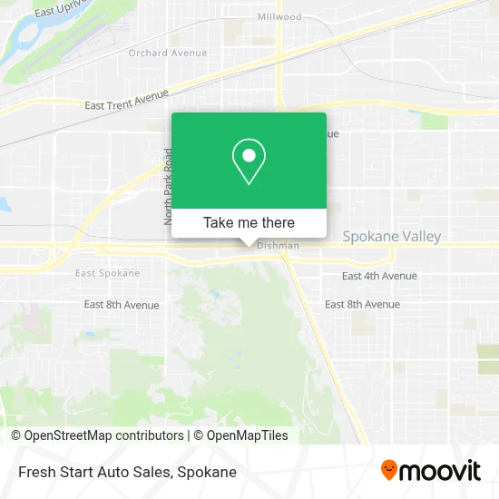 Fresh Start Auto Sales map