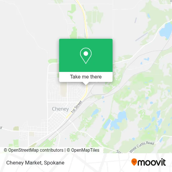 Cheney Market map