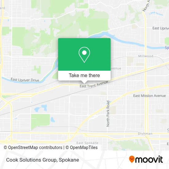 Cook Solutions Group map