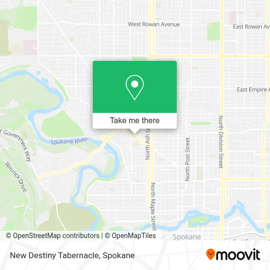 New Destiny Tabernacle map