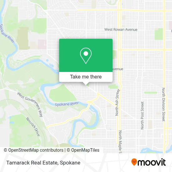 Tamarack Real Estate map