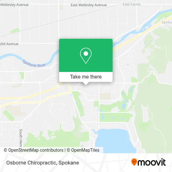 Osborne Chiropractic map