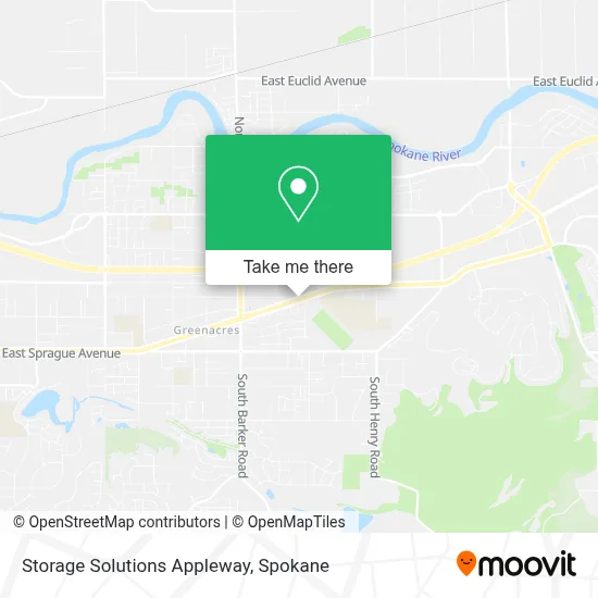 Storage Solutions Appleway map