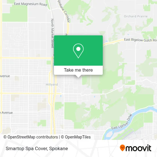 Smartop Spa Cover map