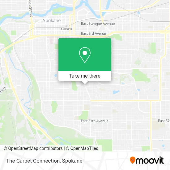 The Carpet Connection map