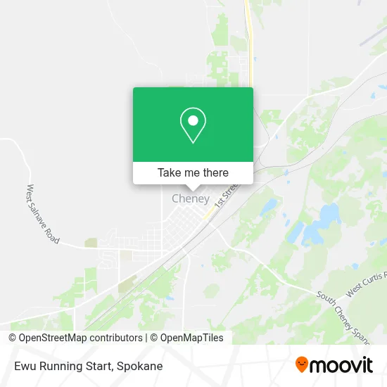 Ewu Running Start map