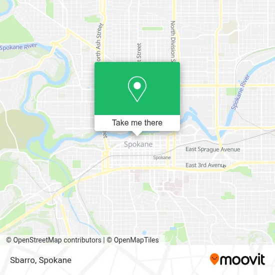 Sbarro map