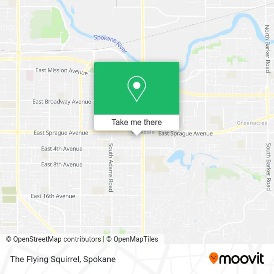 The Flying Squirrel map