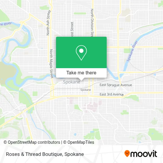 Roses & Thread Boutique map