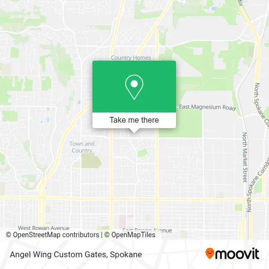 Angel Wing Custom Gates map