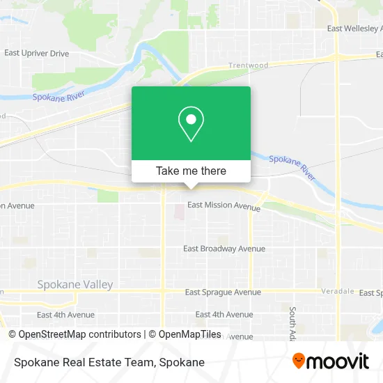 Spokane Real Estate Team map