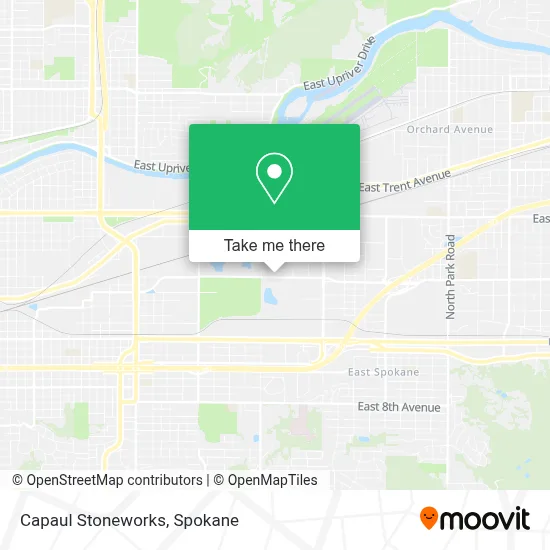 Capaul Stoneworks map