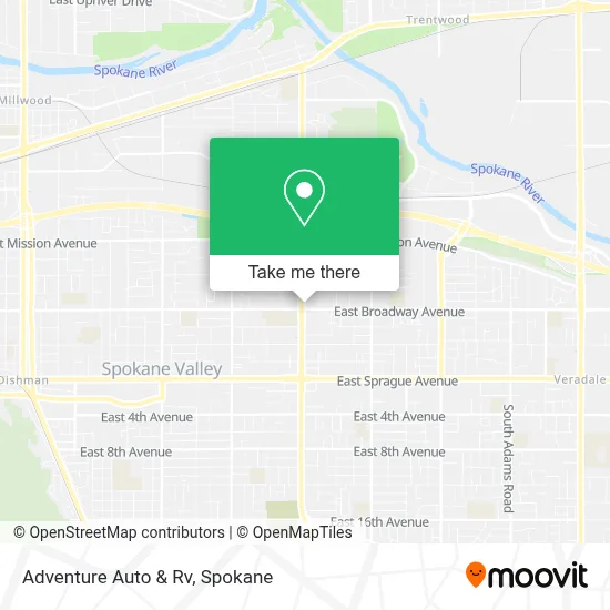 Adventure Auto & Rv map