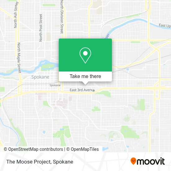 The Moose Project map