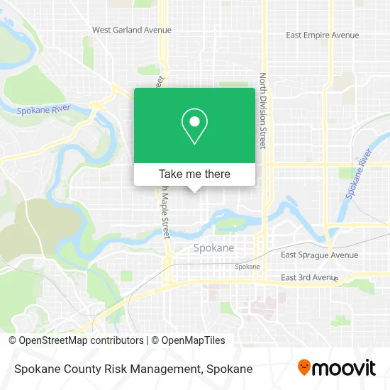 Spokane County Risk Management map