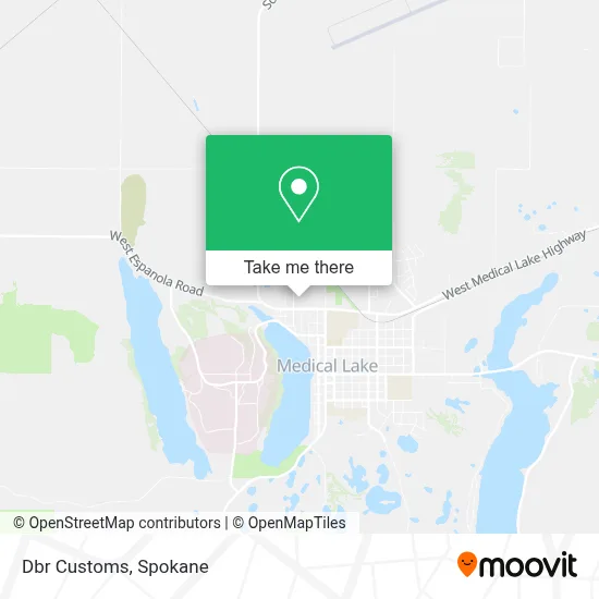 Dbr Customs map