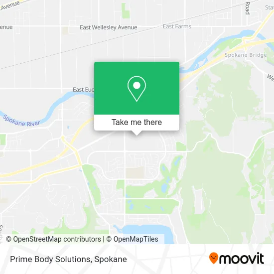 Prime Body Solutions map