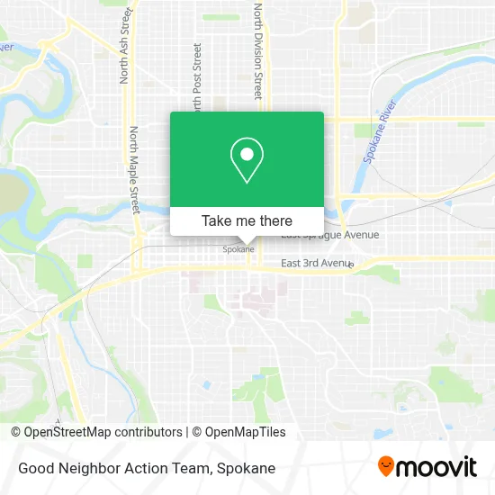Good Neighbor Action Team map